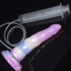 sea jelly toy+injector+pump purple