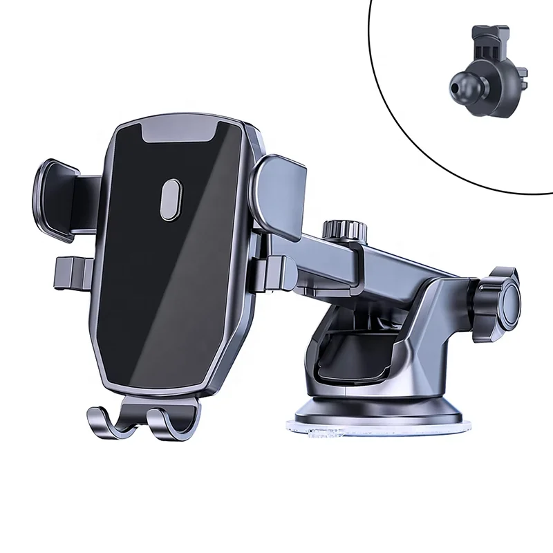 Anti Seismic and Anti Shaking Universal Mobile Phone Car Holder for Car Portable Air Vent Car Holder for GPS Smart Phone Holder