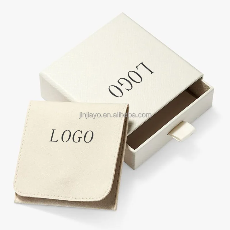 Customized Drawer Box Paper Box with Sponge Embossing Printing Features Recycled Materials Jewelry Packaging Box for Necklace details