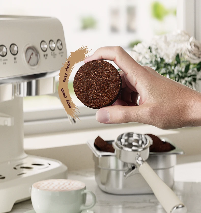 Home Use Semi-automatic 15 Bar High Pressure 3 in 1 Coffee Maker Coffee Machine Espresso