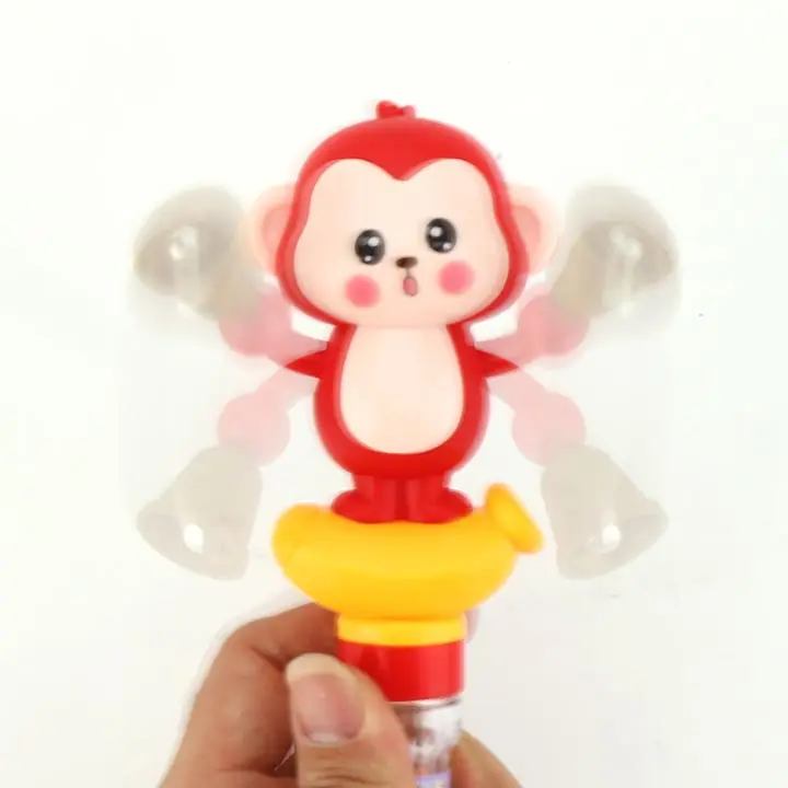 monkey shaking bell