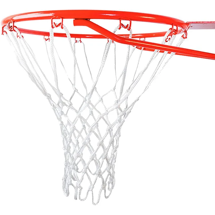 Replacement Basketball Net Red White Blue Heavy Duty All Weather Hoop Goal Rim 