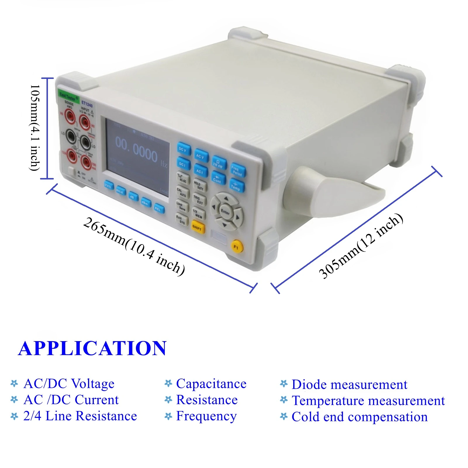 Wholesale China East Tester Benchtop Multimeter ET3240 4 1/2 digit