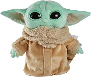 2022 CPC Soft Stuffed Doll Mandaloria bebe Baby Yoda pipe Plush Toy Master Yoda Stuffed Doll Toys Children Gift Baby Yoda