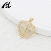 White zircon Virgin Mary