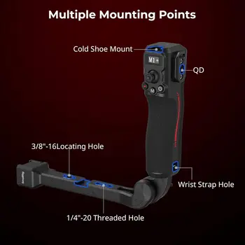 SmallRig Focus Control Dual Grip ForRS2/RS3 Pro/RS4/RS4 Pro Gimbal Stabilizer,Joystick Operation,Mode Switching,Max Load 17.6lb detail image