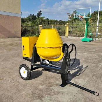 Hot Selling Mini Concrete Mixer Portable Cement Mixers Diesel Engine Concrete Mixer Bucket Machine