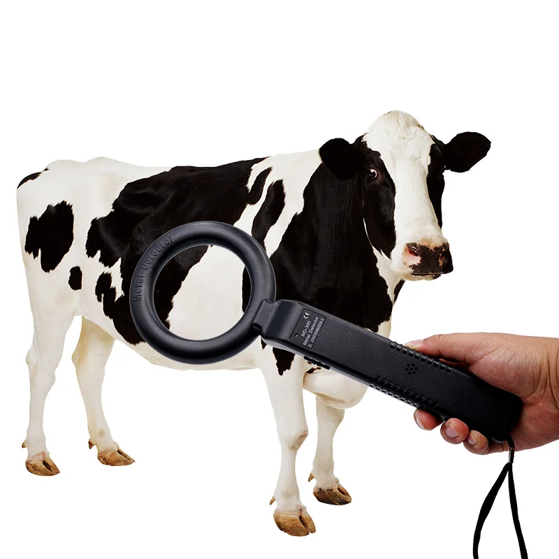 Bovine Stomach Metal Testing Detector Hand Hold Animal  Metal Detecting Tools Detect Metal Machine for Cattle Horse