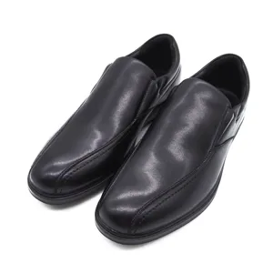 Hot-Selling Men's Low-Top Breathable Leather Lace-up Lightweight Loafers Fashionable Business Anti-Slip Casual Office Shoes