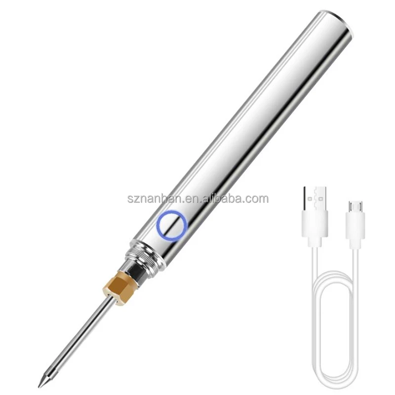 Wireless Lithium Battery Charging Soldering Iron Portable USB Socket 15W