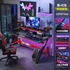 120cm Negro (con luces) + Soporte para monitor