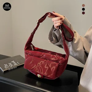 Quilted Pattern Metal Buckle Sac a Main Femme Women's Crossbody Bags Fashion Bags Top-Trend Fanny Pack Popular Handbags