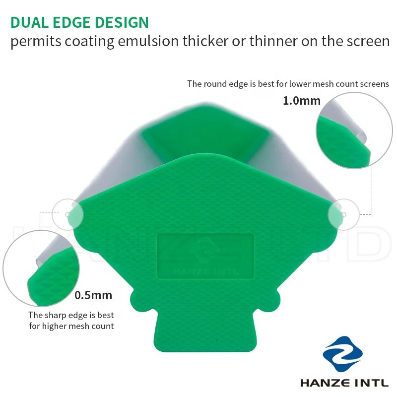 Silk Screen Printing Photo Emulsion Scoop Coater for Frame (14",16",18",20" Etc Plastic Ending)
