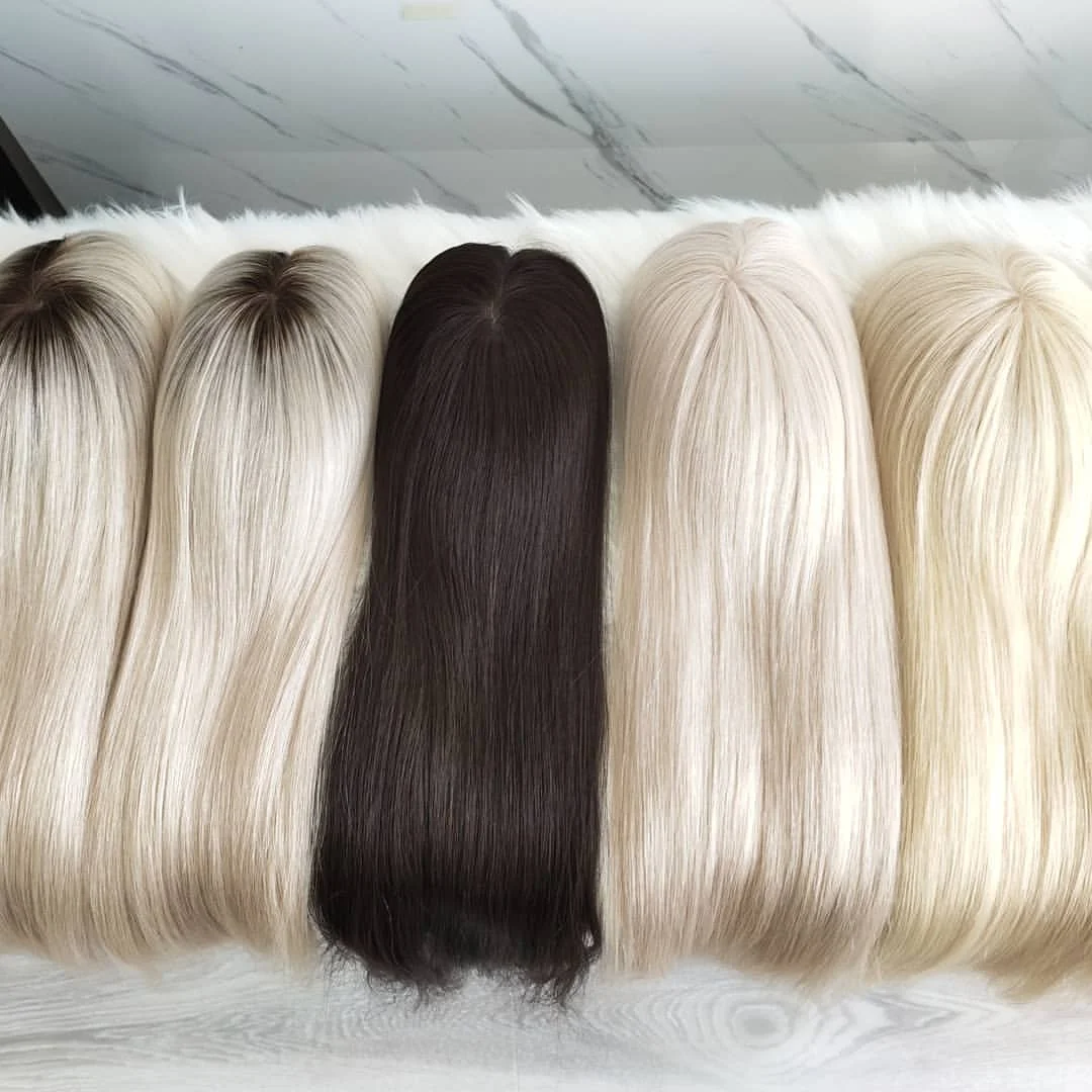 Grey Human Hair Wigs Virgin European Hair Transparent Hd Lace Full Lace ...