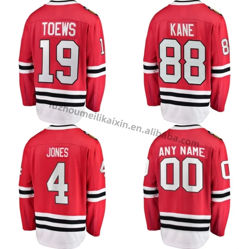 Wholesale cheap Ice Hockey Jersey Chicago City Stitched Men's RED