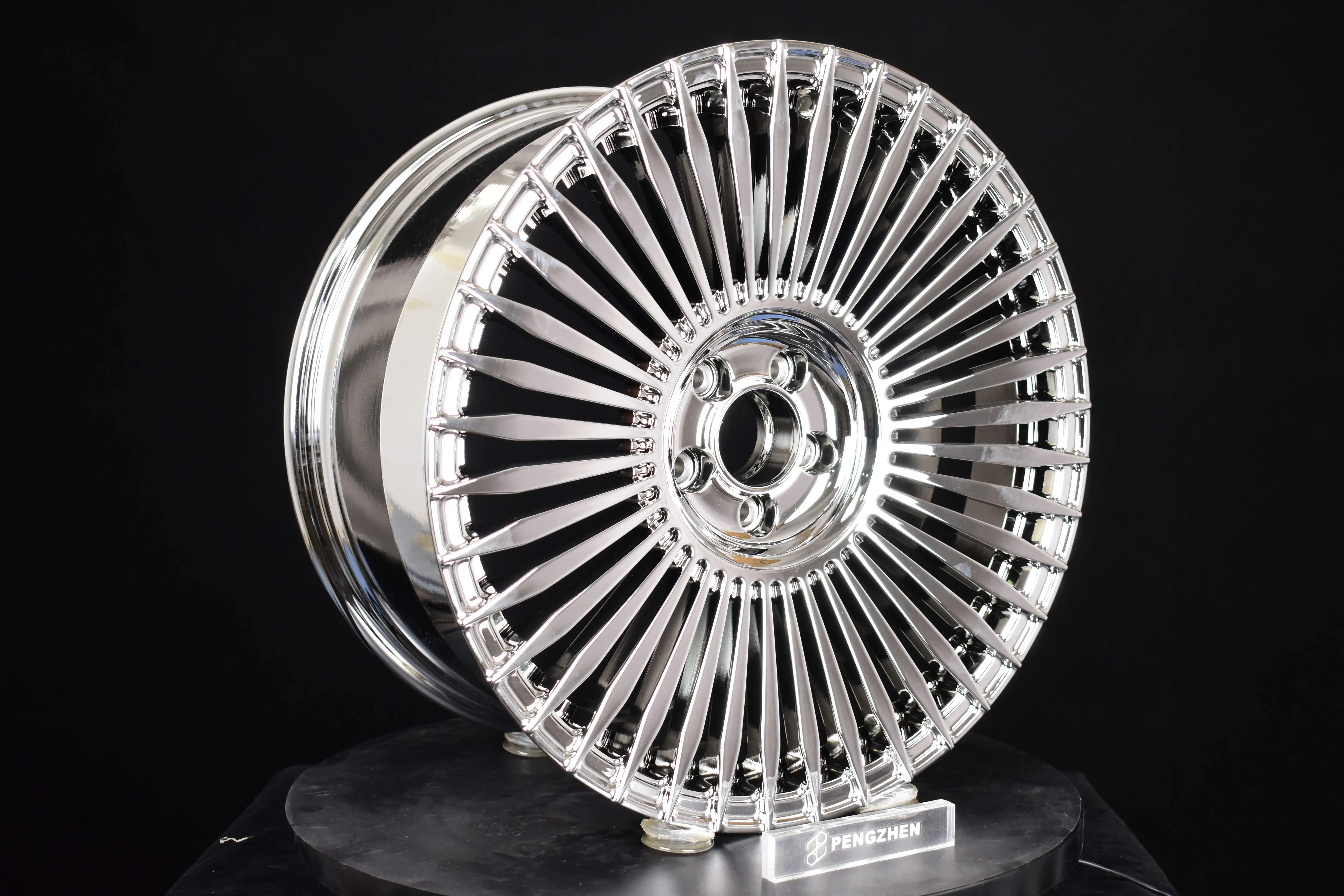 Pengzhen Chrome Multi Spoke Monoblock Wheels for Mercedes