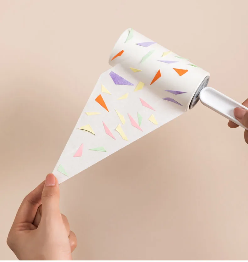 Household Roller Cleaning Sticker Hair Roll Paper Clothes Remove Removal Clothes Dust