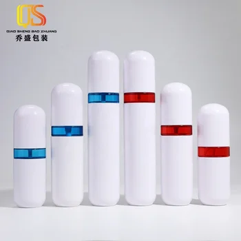 Customizable logo Travel Cosmetic Bottle Human lubricant Capsule shape Set Girls Cosmetic Sets Plastic Lotion bottle