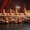 Red rope vase