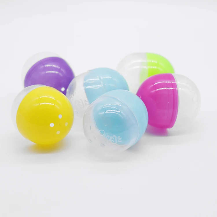 3.3.5cm Promotional Products Surprise Egg Transparent High Quality Plastic Empty Toy Capsule for Toy Vending Machine