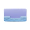Support de clavier monobloc-bleu et violet
