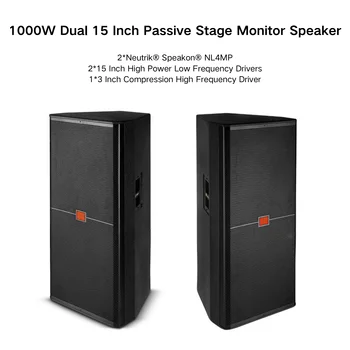 Box Jbl Speaker Amplifier For Jbl Srx725 SRX725 1000W Dual 15 Inch