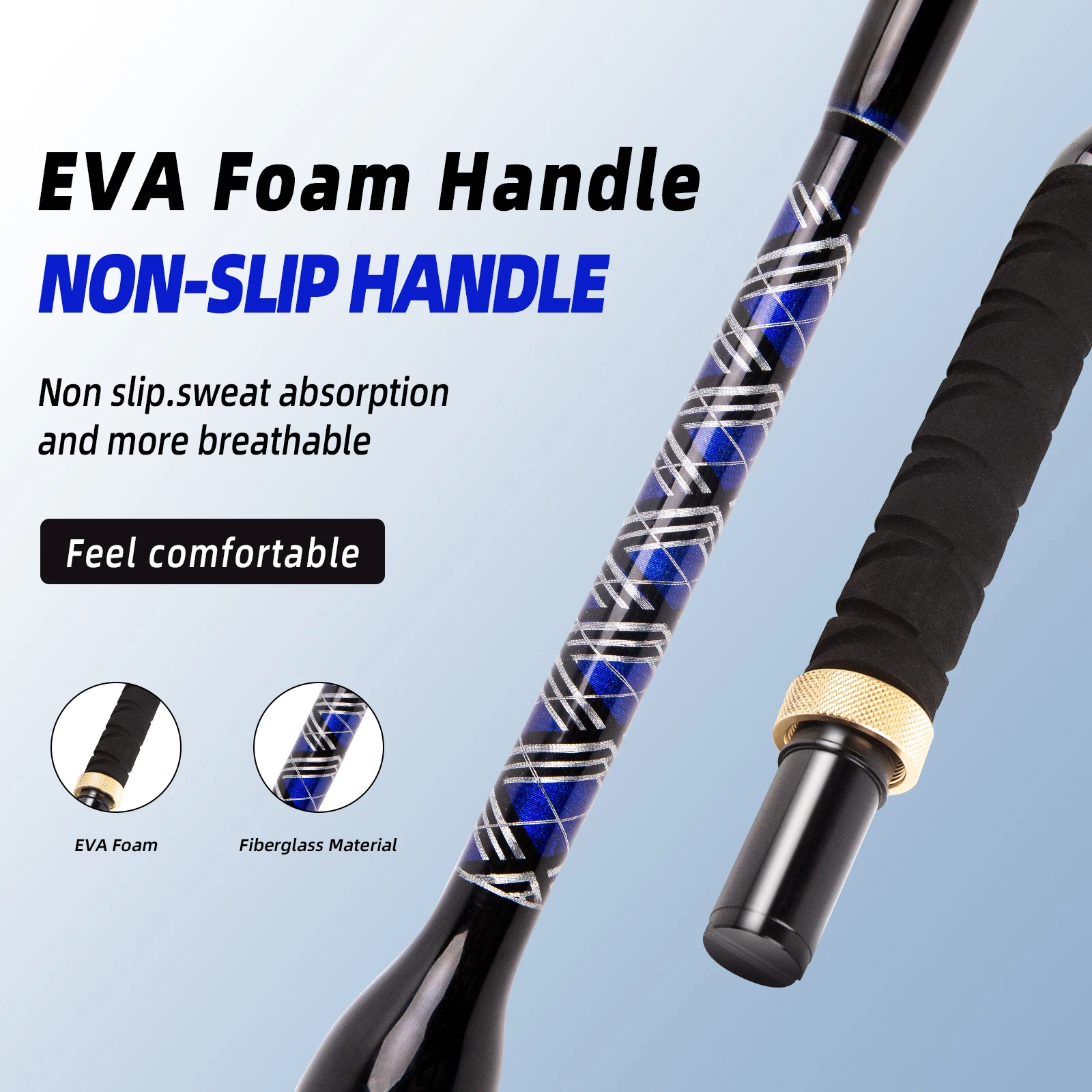deep sea fishing poles silver fin Blackfin Offshore Elite OE71220S Spinning Rod Built to stand up to the demands of big game saltwater fishing Topline 5ft 130lbs Aluminum Bent