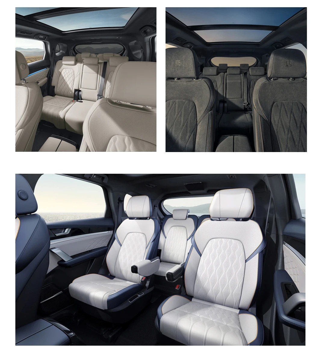 2024 BYD Tang EV Honor Edition 730KM Premium Electric Car with 7 Seats New Energy Vehicle manufacture