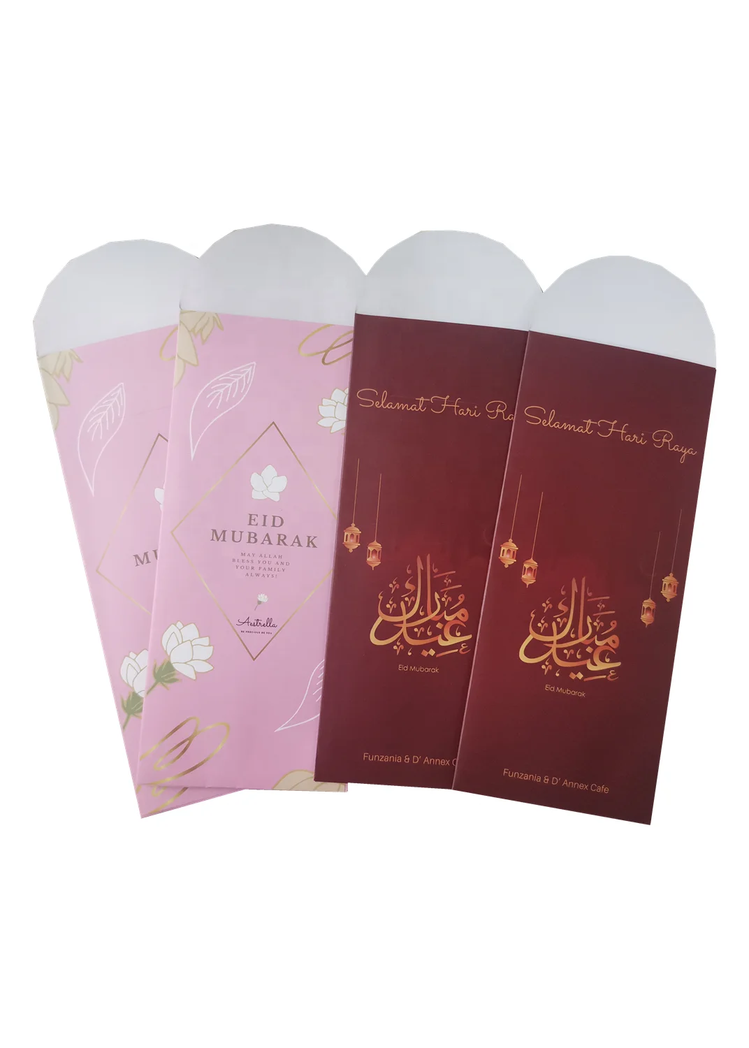 2021 new Eid design special printed packet fancy pocket with custom colorful logo