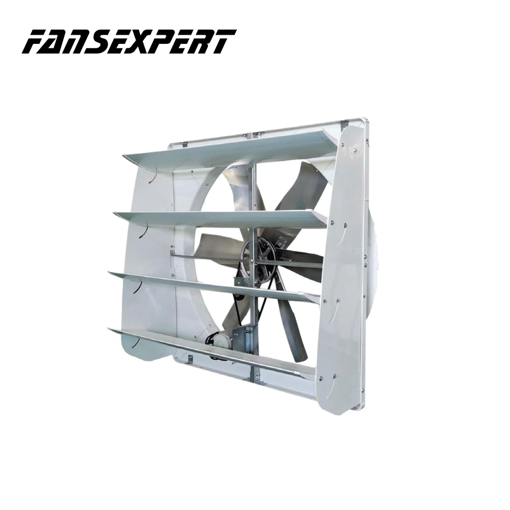 Steel Aluminum Exhaust Fan, 55in/72in, 230V, Electric - detail 12