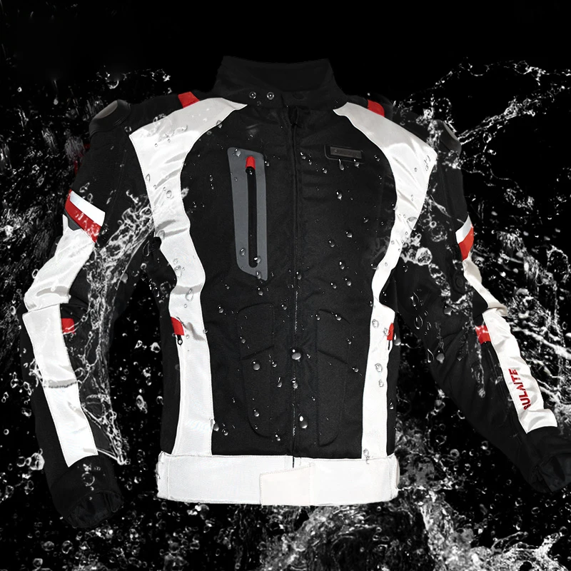 SULAITE Motorbike Leather Racing Jacket - Protection & Style