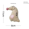 Muñeco gato canguro beige menta
