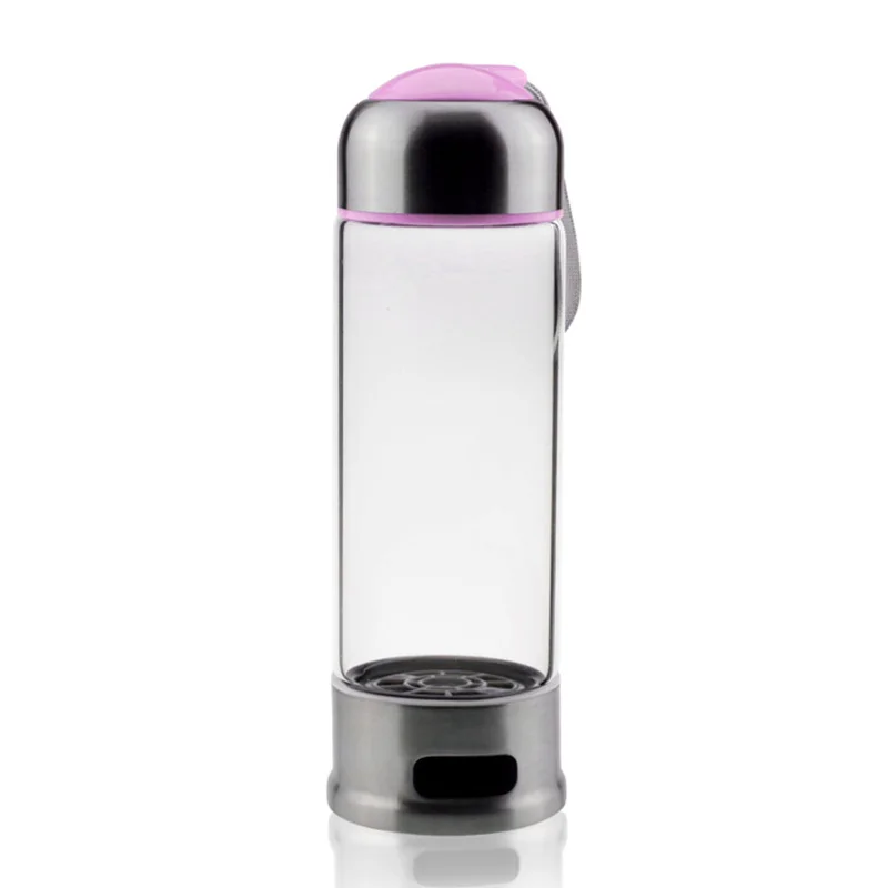 Usb charge portable hydrogen water ionizer hydrogen water bottle with filter