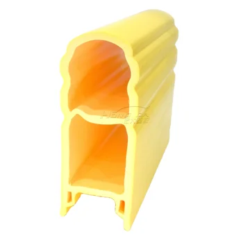 factory hot sale design color yellow Extruded ABS Profiles PVC plastic profiles for Auto Parts