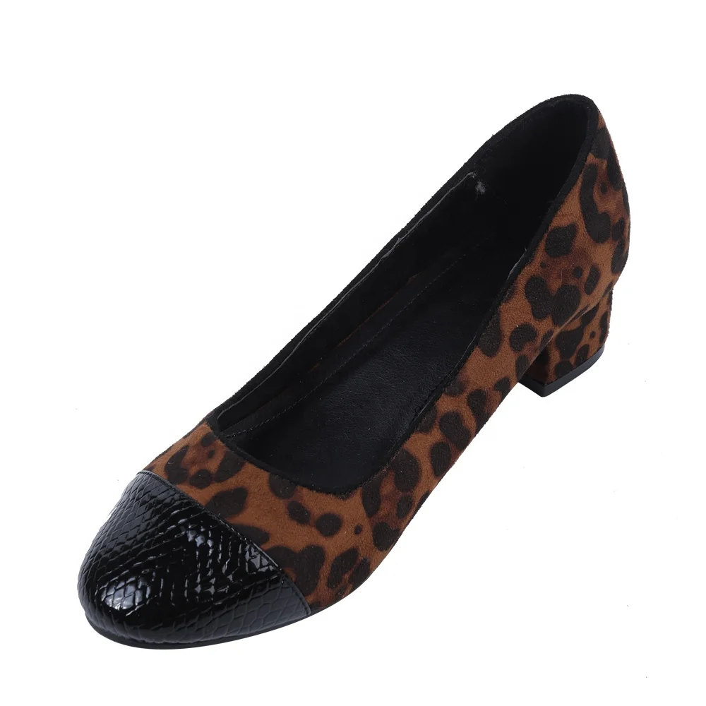 comfortable leopard heels