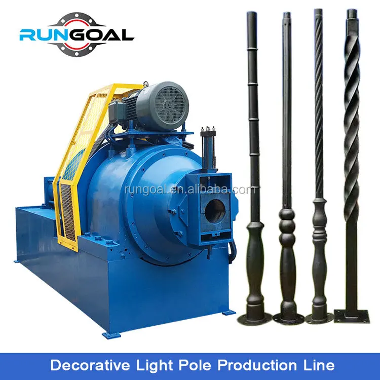 Factory Price Tube Screw Spiral Twisting Forming Pipe Embossing Machine India details