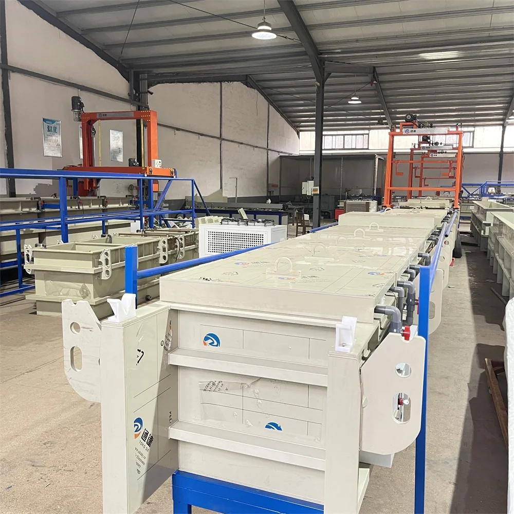 Tongda полуавтоматическая оборудование для гальванического покрытия из цинкового линии установка нанесения гальванических покрытий