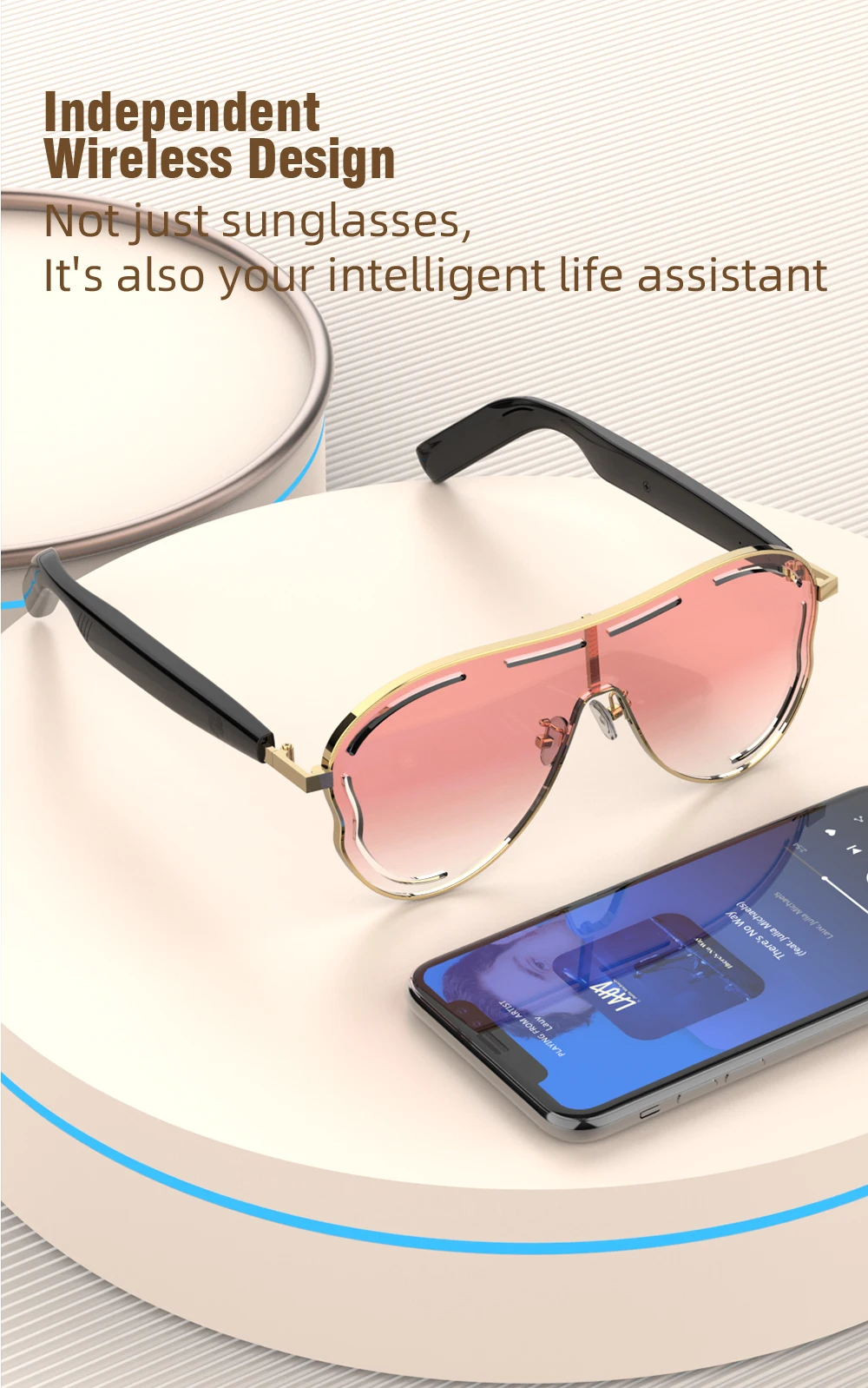If you are searching for a supplier of a product with perfect quality control and highly competitive prices, which gives you an advantage in expanding your local market, then contact us now!  Competitive suppliers of  2025 SG-26 PRO Smart Glasses Wireless BT Music Calls Anti-Blue Light Women Men Smart Wearable Headset Travel Sunglasses