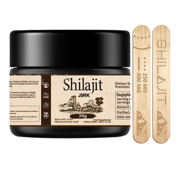 Customized 50g/30g Pure Himalayan Organic Shilajit Supplemen Immunity System Booster Rich in Trace Minerals Safe Pregnant Women