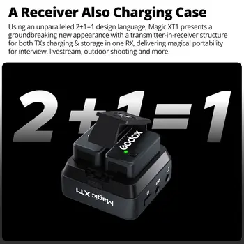 Godox Magic XT1 Wireless Lavalier Microphone Radio Microphone Live Recording Equipment Cell Phone Noise Reduction detail image