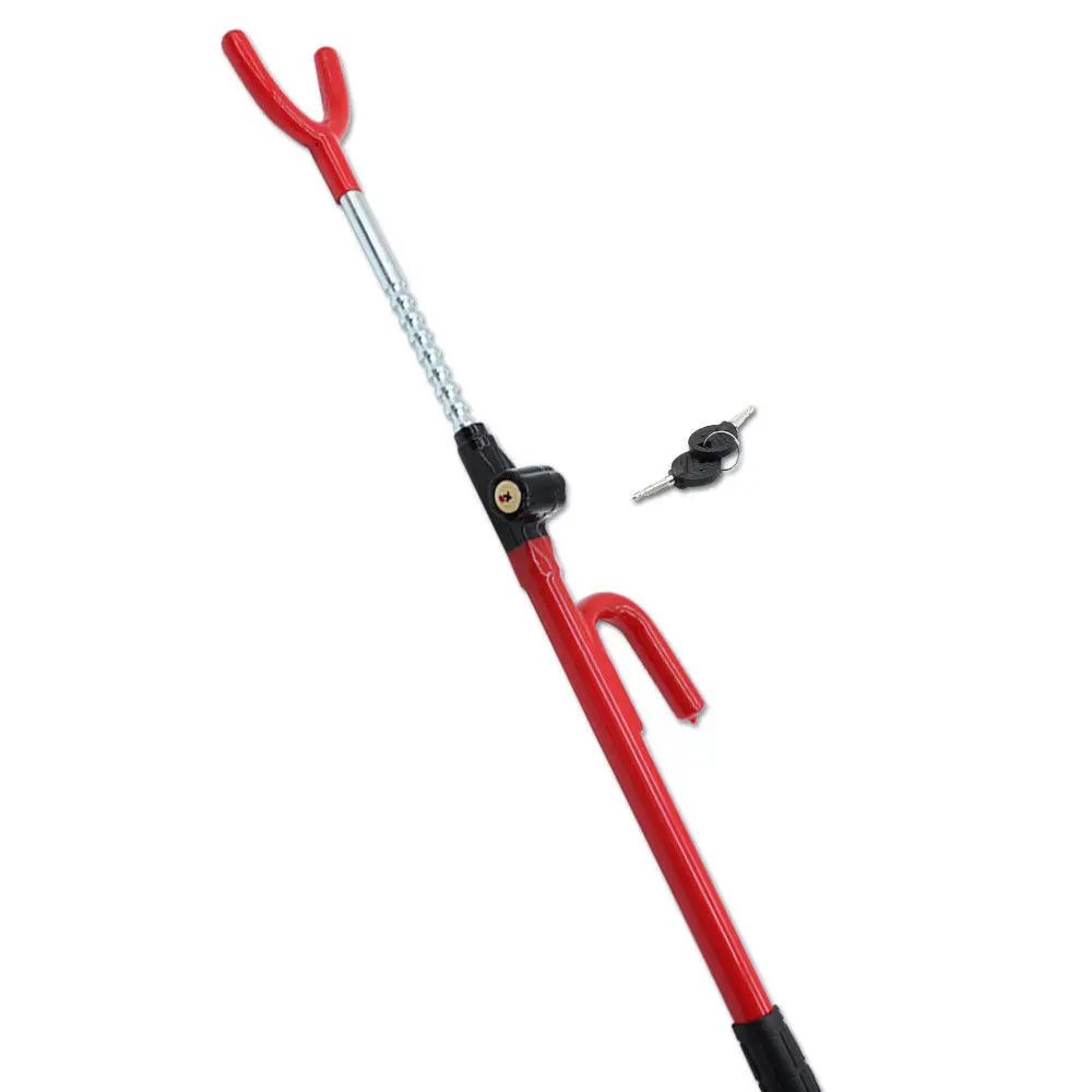 Factory Price Hot Selling Car Anti-theft Universal Customizable Color U-shaped Steering Wheel Lock