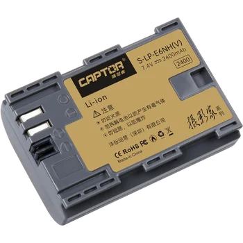FB-CAPTOR-S-LP-E6NH(V)Battery 2400mAH New UpgradeFor Canon EOS6D 70D 80D 5DMark4 R5 R5C R6 R7 5D2 5D3 5D4 6D 6D2 Camera SLR product image