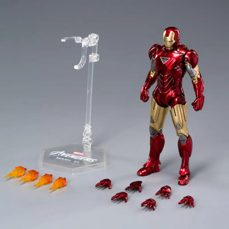 tom dwan アンフィニティ7枚セット ZD TOYS Marvel 10th Anniversary Iron Man Mk6 Action Figure