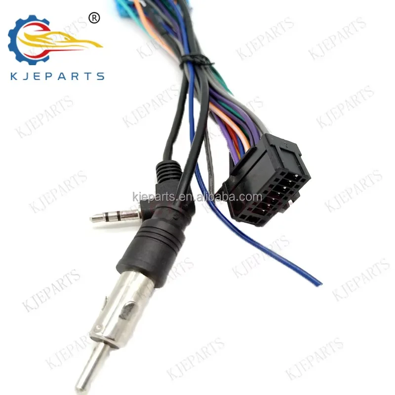 Auto 20Pin Connector Complete Wiring Harness With Antenna for Hondas ...