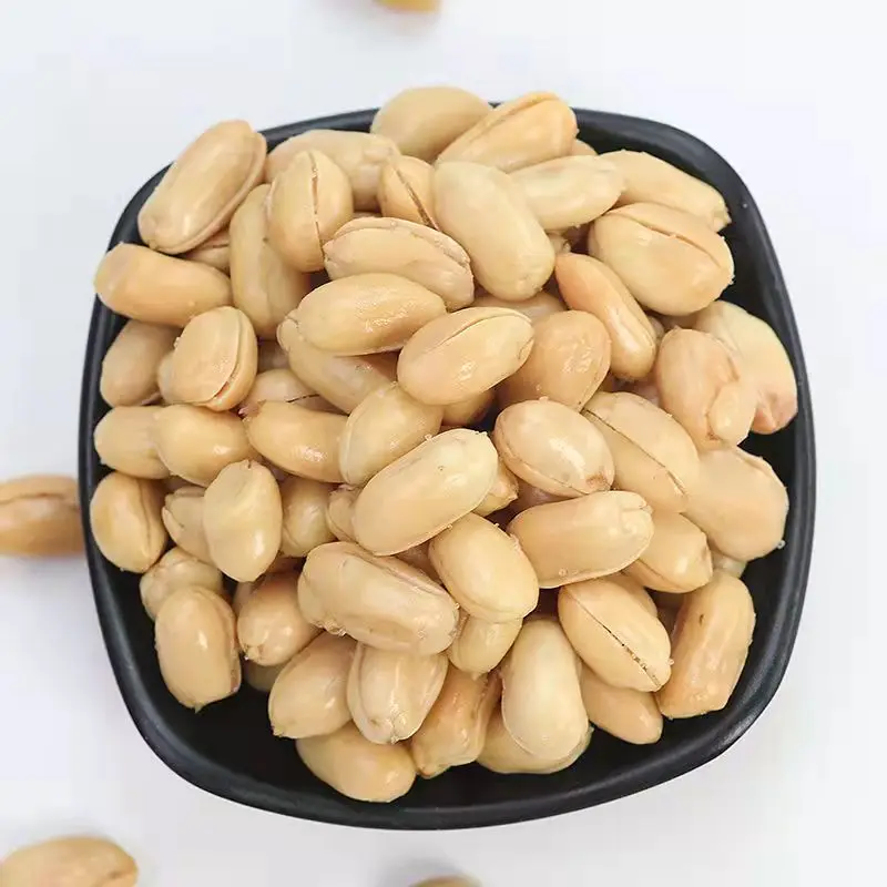 Вкусные и здоровые солевые арахис и арахис, приготовленные в различных ароматических добавках