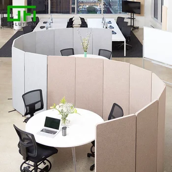 Workstation Office Furniture Movable Folding Screens Privacy Dividers ...