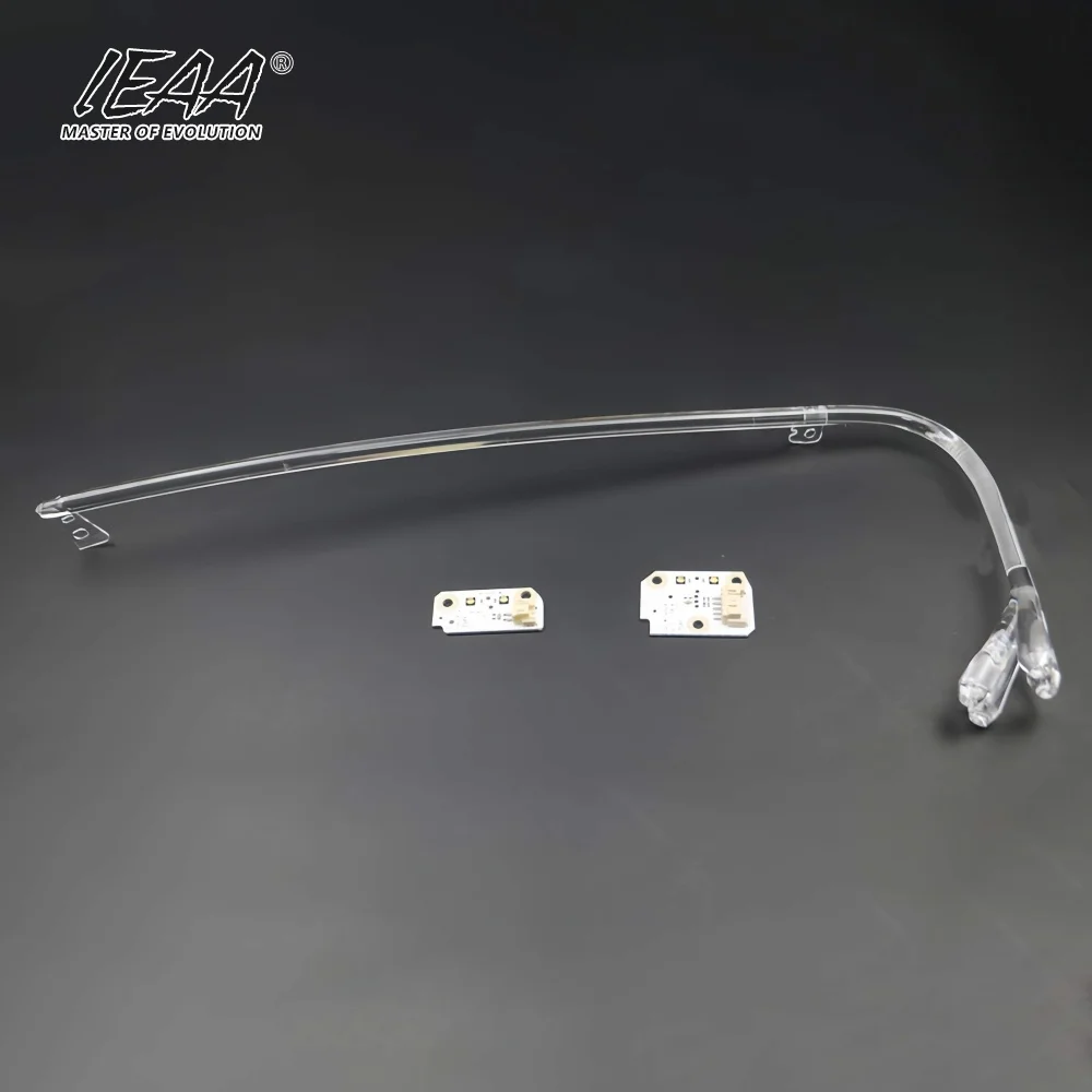 Nouvelle plaque de guide lumineux pour phare avant DRL, bande tubulaire de feux de jour adaptée à Citroën DS5 DS6 2014-2019