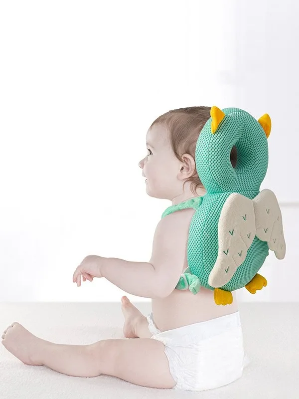 Baby Head Protector Backpack - Adjustable Safety Cushion For Crawling Toddlers