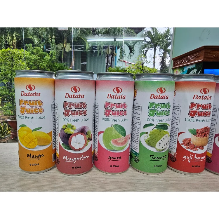 Фруктовый сок Datafa овощной Iso Сертификация Oem Сервисная картонная коробка вьетнамский производитель