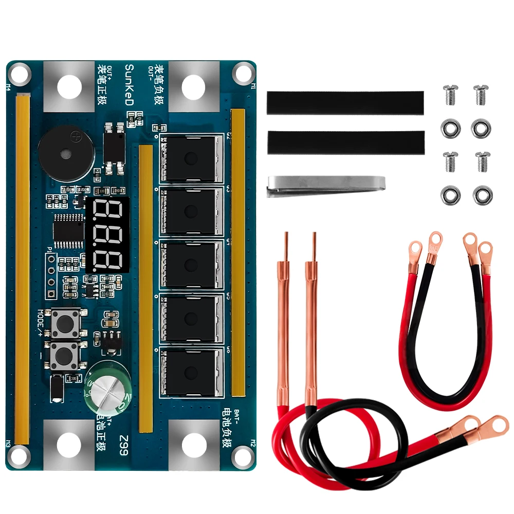 Z99 Spot Welder for Lithium Battery Soldering - 8-17V Real-Time